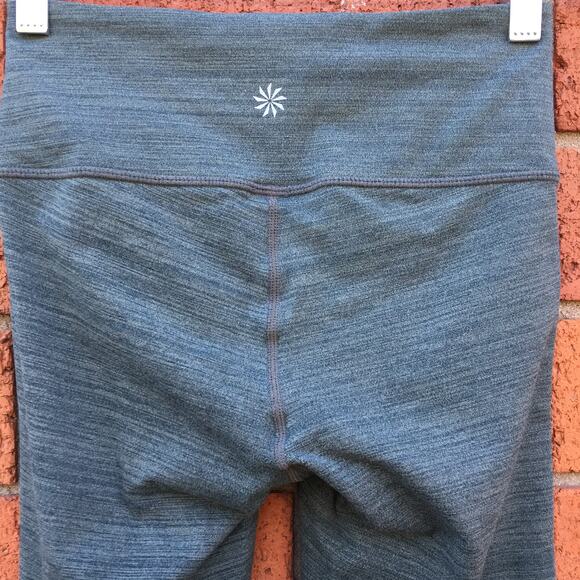 Athleta Sage Green Spacedye Crop Leggings XXS - Picture 5 of 8